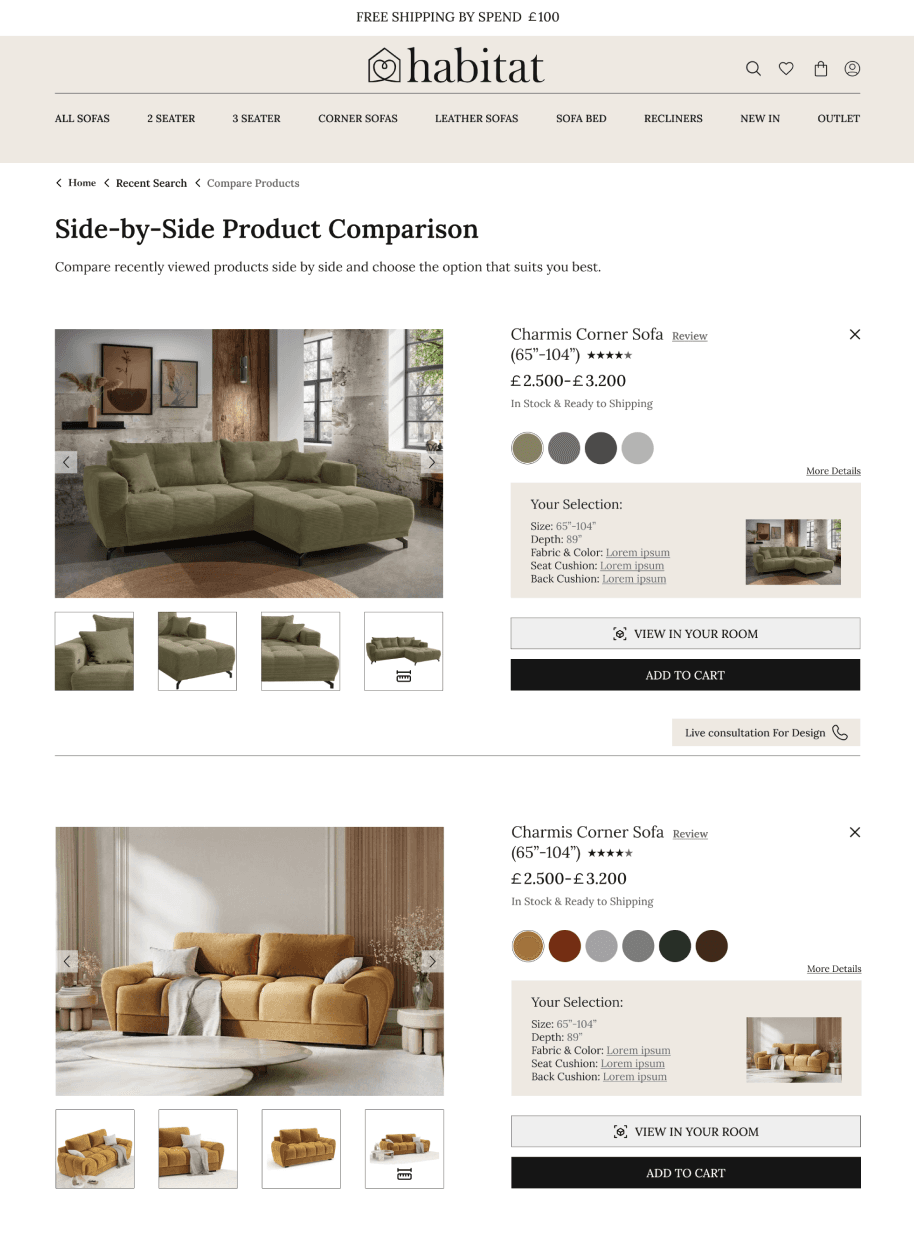 Side-by-Side Comparison