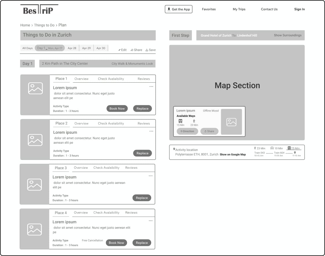 Before - Overall view default state
